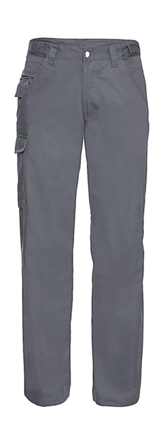  Twill Workwear Trousers length 32 in Farbe Convoy Grey