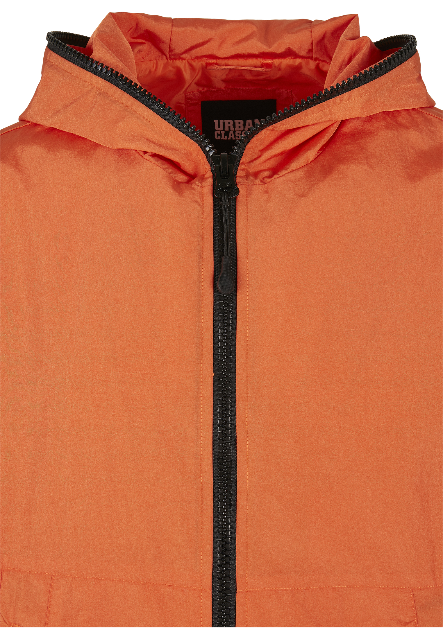 Light Jackets Full Zip Nylon Crepe Jacket in Farbe mandarin