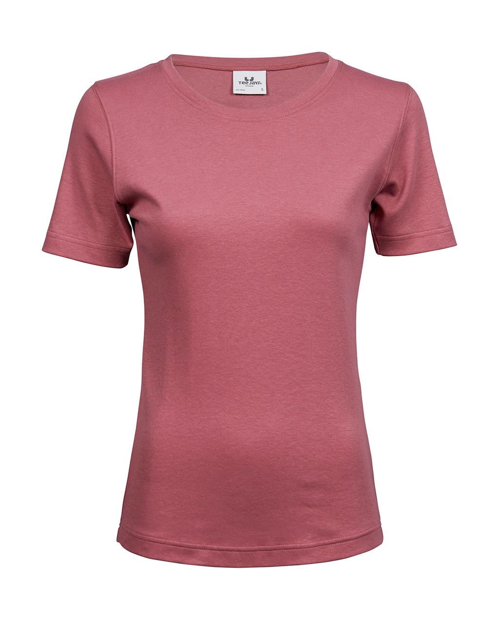  Ladies Interlock T-Shirt in Farbe Rose