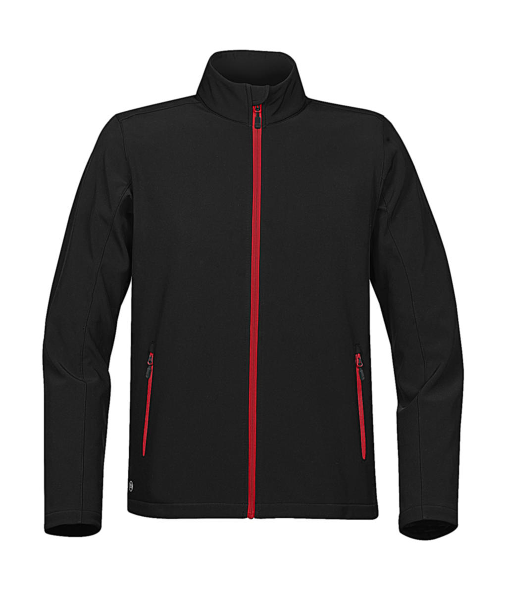  Orbiter Softshell Jacket in Farbe Black/Bright Red