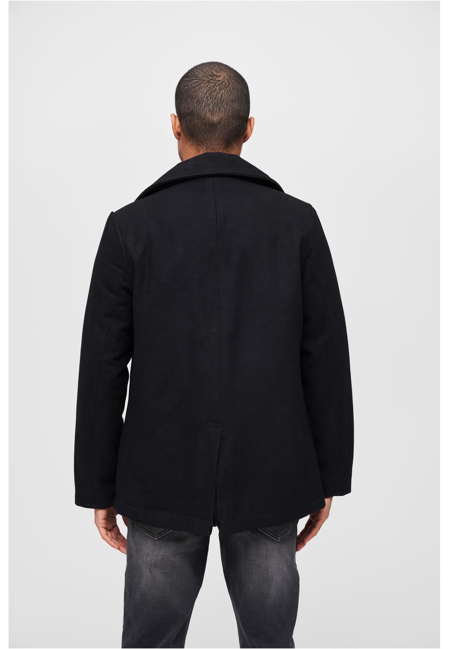 Jacken Pea Coat in Farbe black