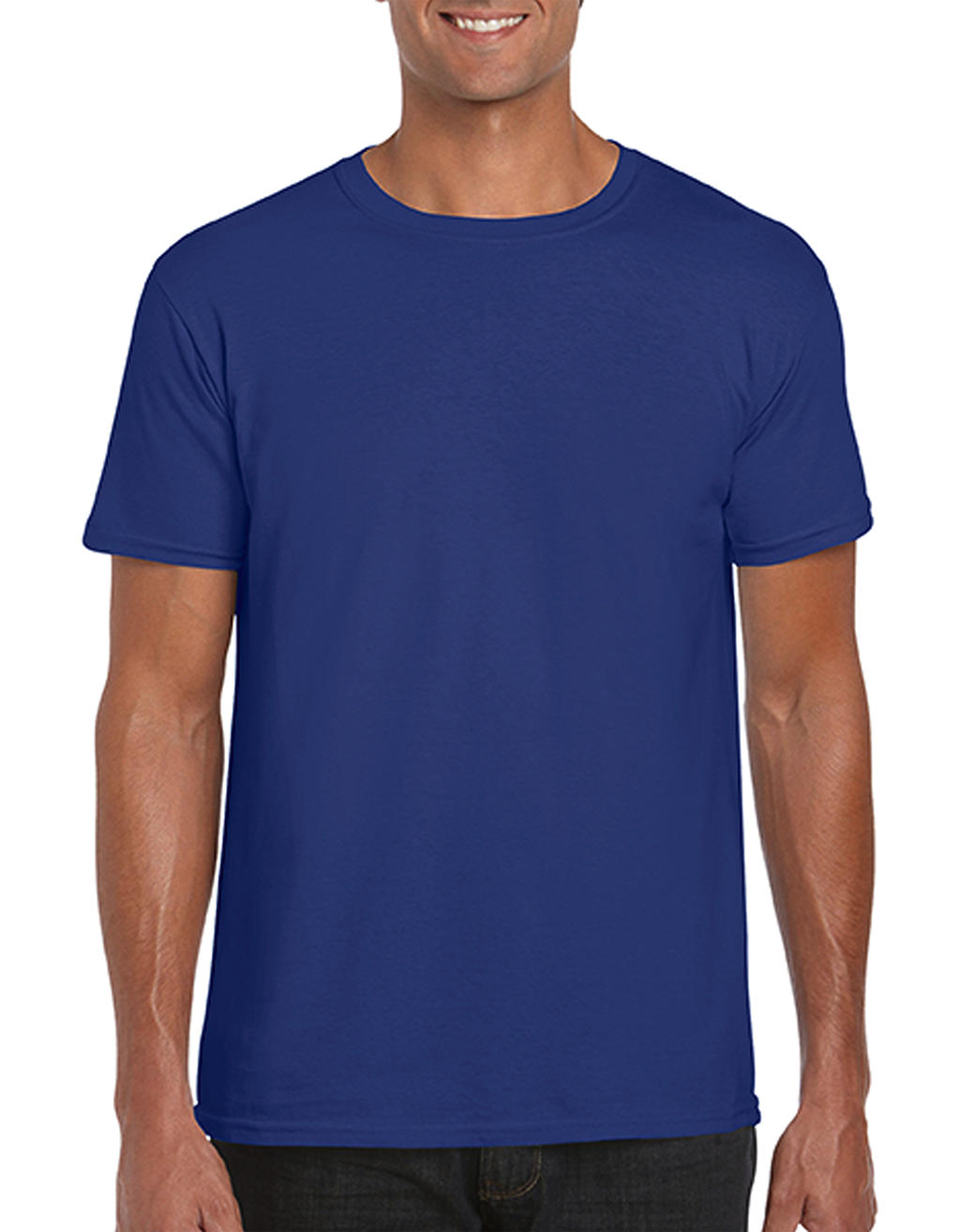  Softstyle? Ring Spun T-Shirt in Farbe Metro Blue