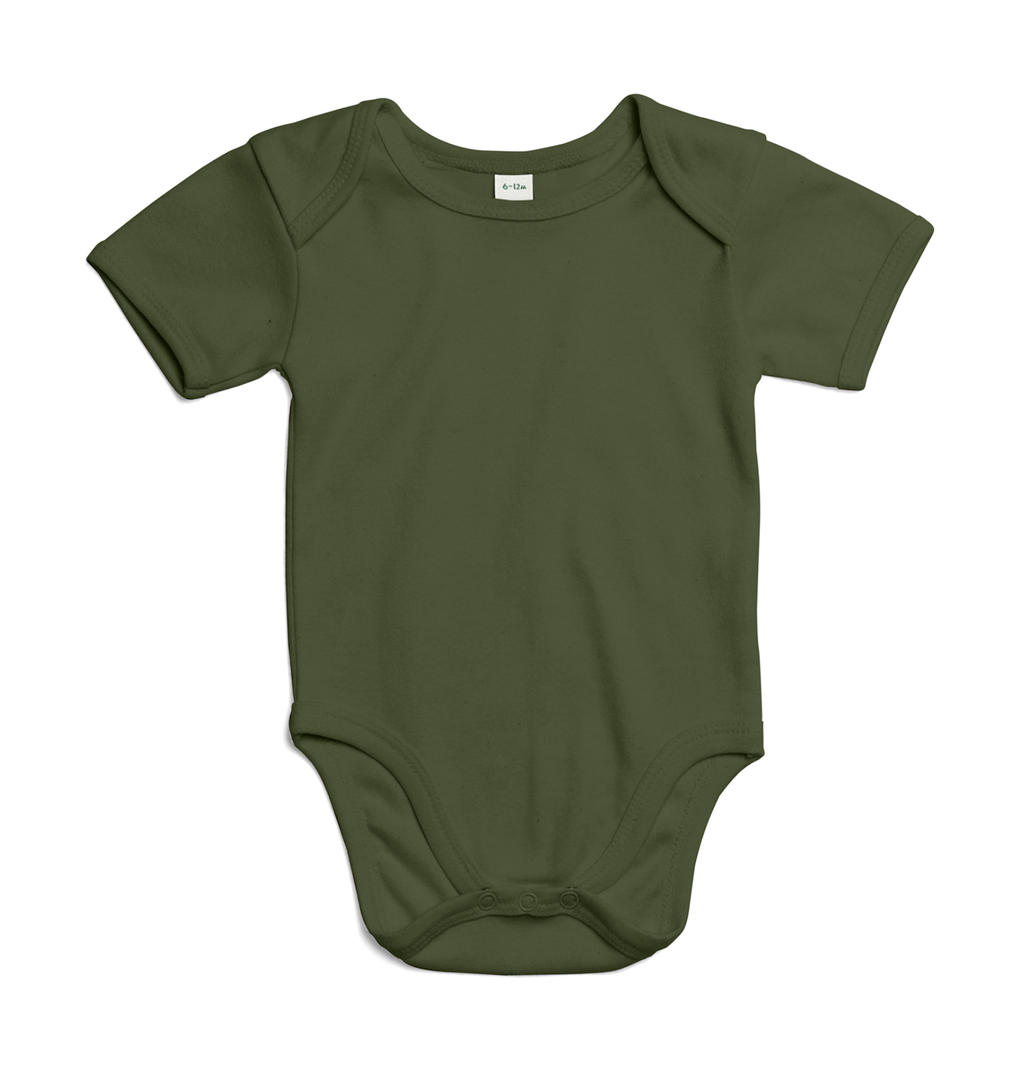  Baby Bodysuit in Farbe Light Olive Organic