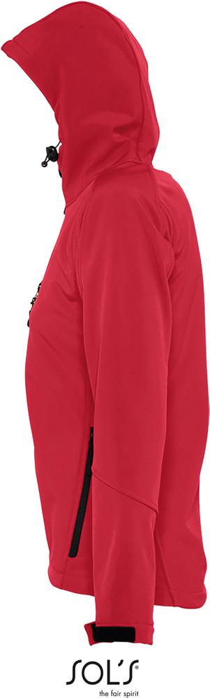 Softshell Replay Women Damen Softshell Jacke Mit Kapuze in Farbe pepper red