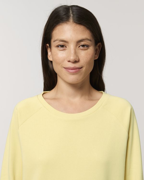 Crew neck sweatshirts Stella Dazzler in Farbe Yellow Mist