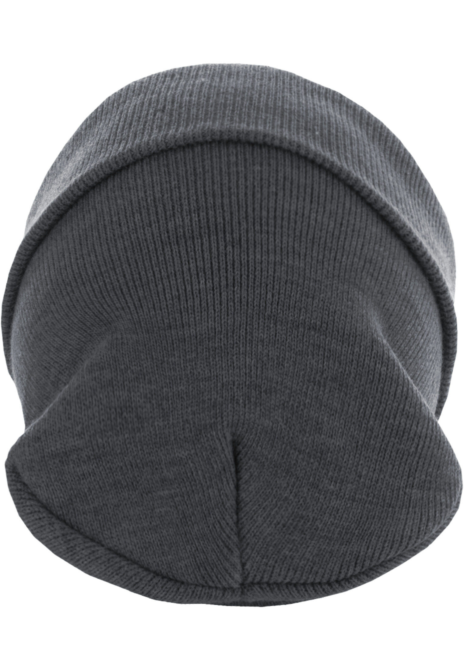 Caps & Beanies Beanie Basic Flap Long Version in Farbe h.grey