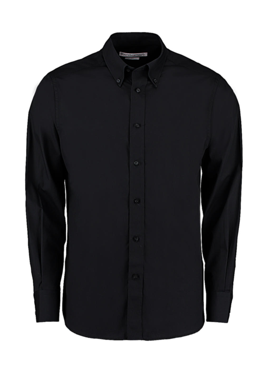  Tailored Fit City Shirt in Farbe Black