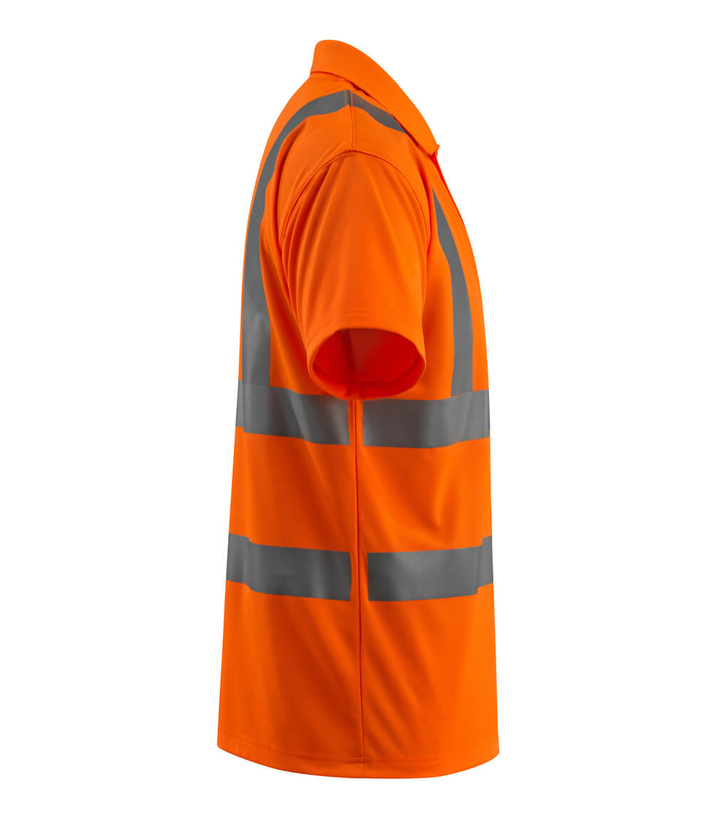 Polo-Shirt SAFE LIGHT Polo-Shirt in Farbe Hi-vis Orange