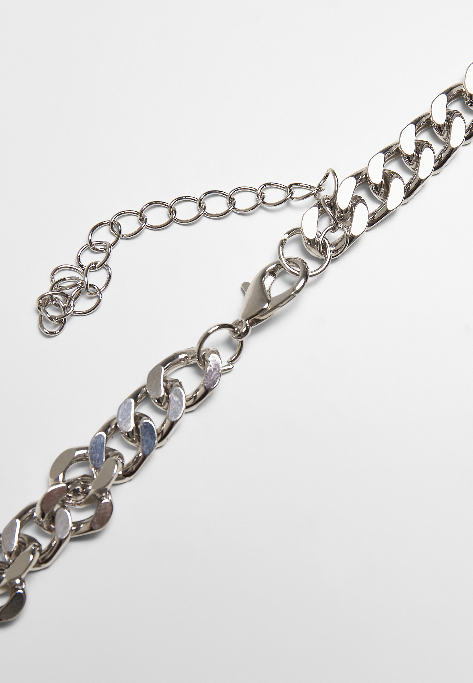 Schmuck Long Basic Necklace in Farbe silver