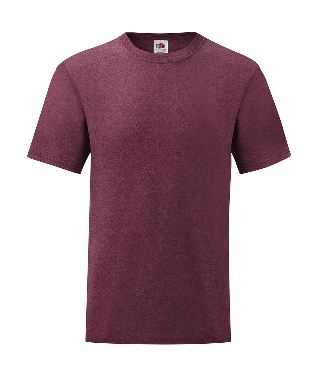  Valueweight Tee in Farbe Heather Burgundy