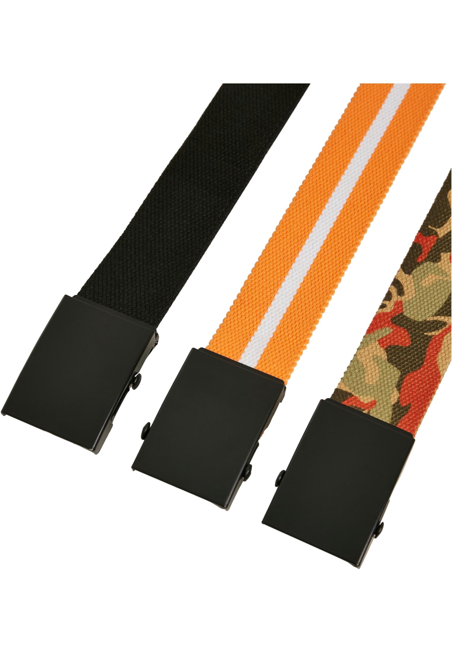Accessories Belts Trio in Farbe blk/blk+or.camo/blk+or.wht/blk