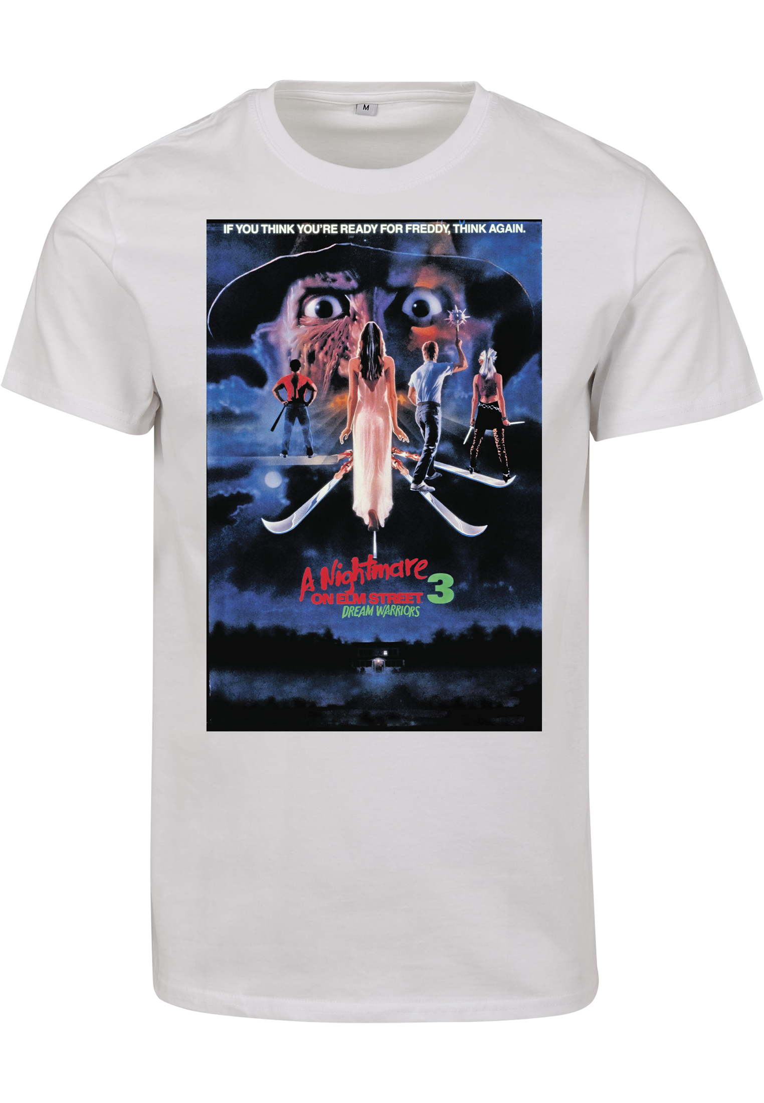 T-Shirts A Nightmare On Elmstreet Poster Tee in Farbe white