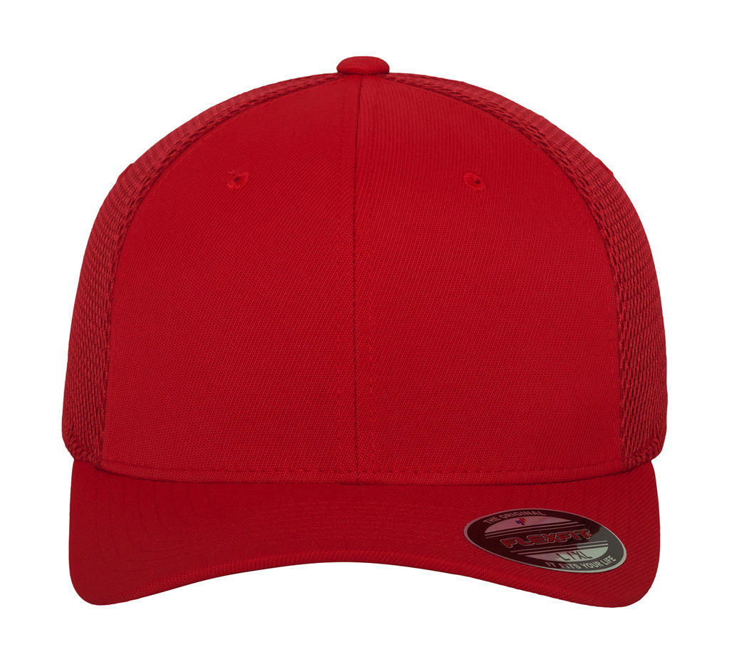  Tactel Mesh Cap in Farbe Red