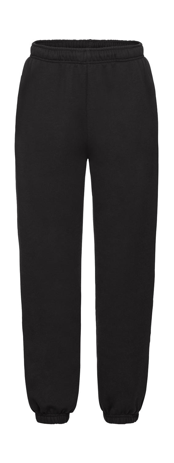  Kids Premium Elasticated Cuff Jog Pants in Farbe Black