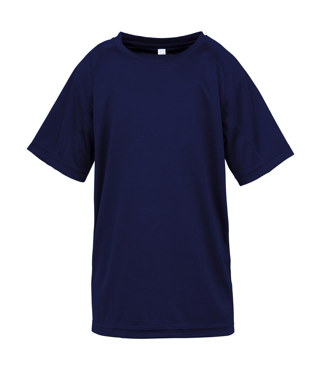  Junior Performance Aircool Tee in Farbe Navy