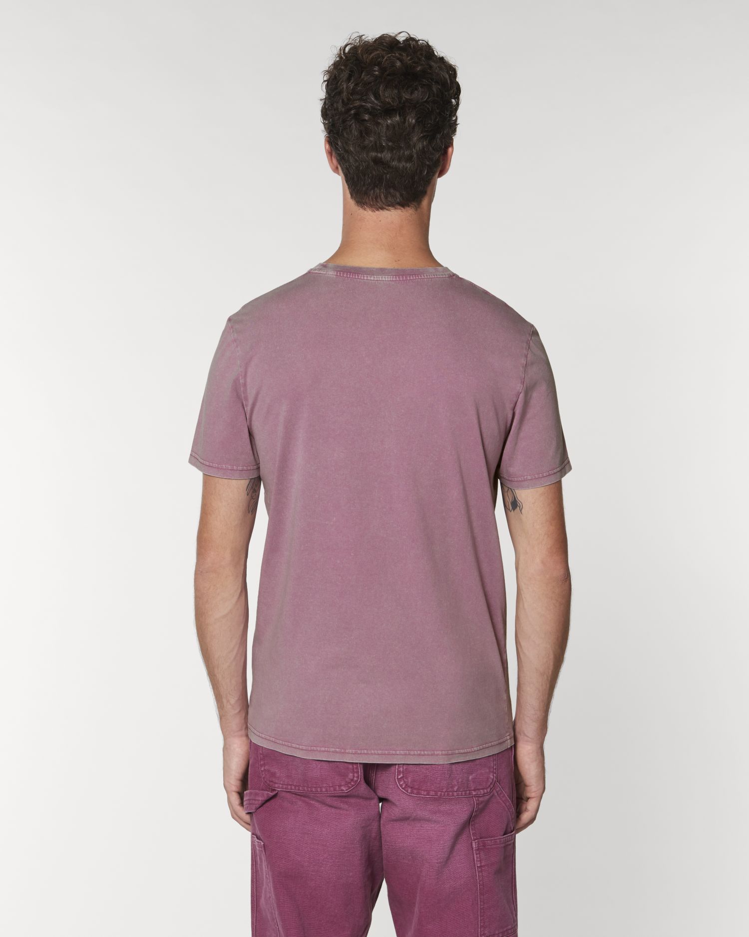 T-Shirt Creator Vintage in Farbe G. Dyed Aged Mauve