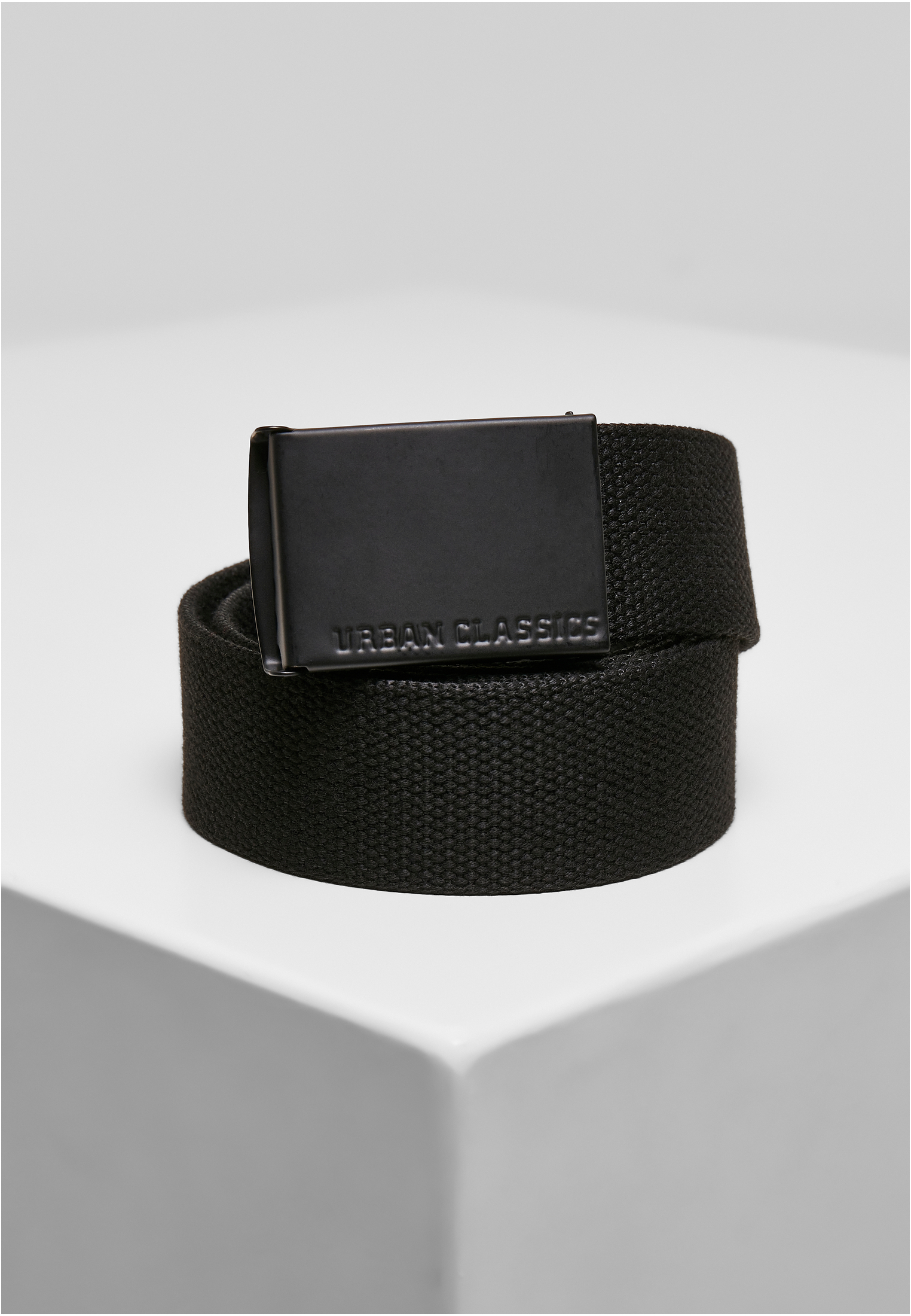 G?rtel Colored Buckle Canvas Belt 2-Pack in Farbe black/olive