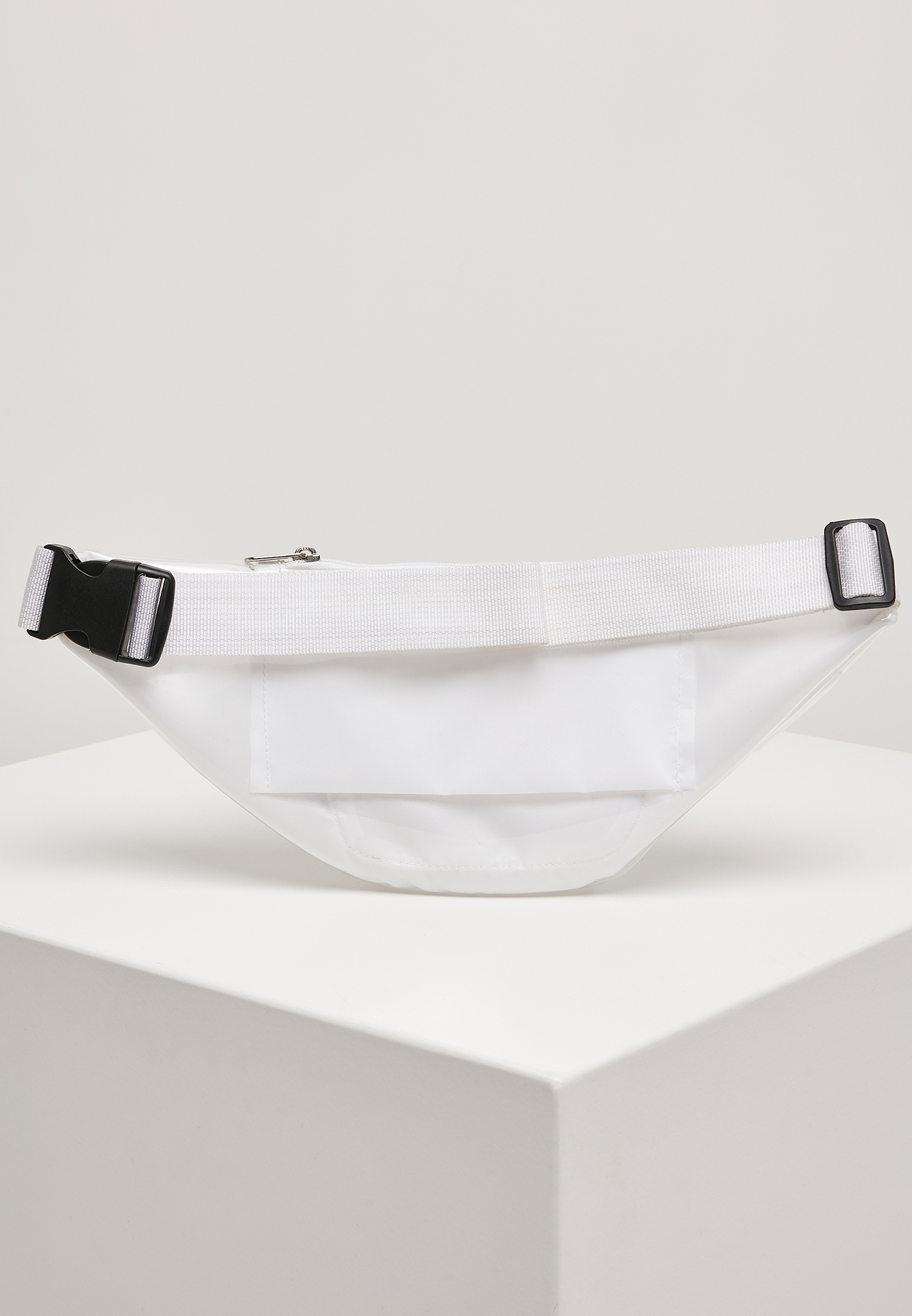 Taschen Transparent Shoulder Bag in Farbe transparent white