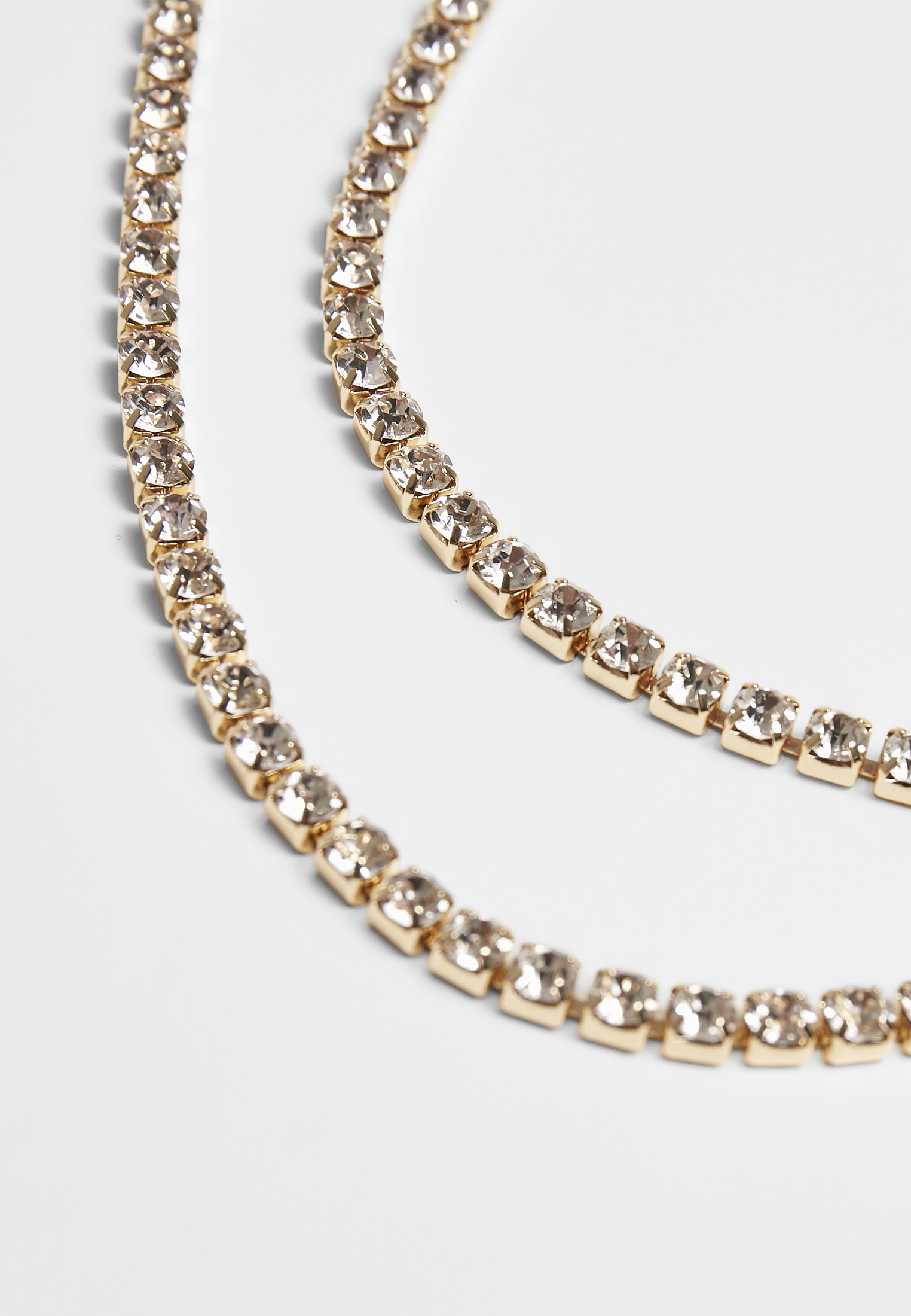 Schmuck Layering Diamond Necklace in Farbe gold