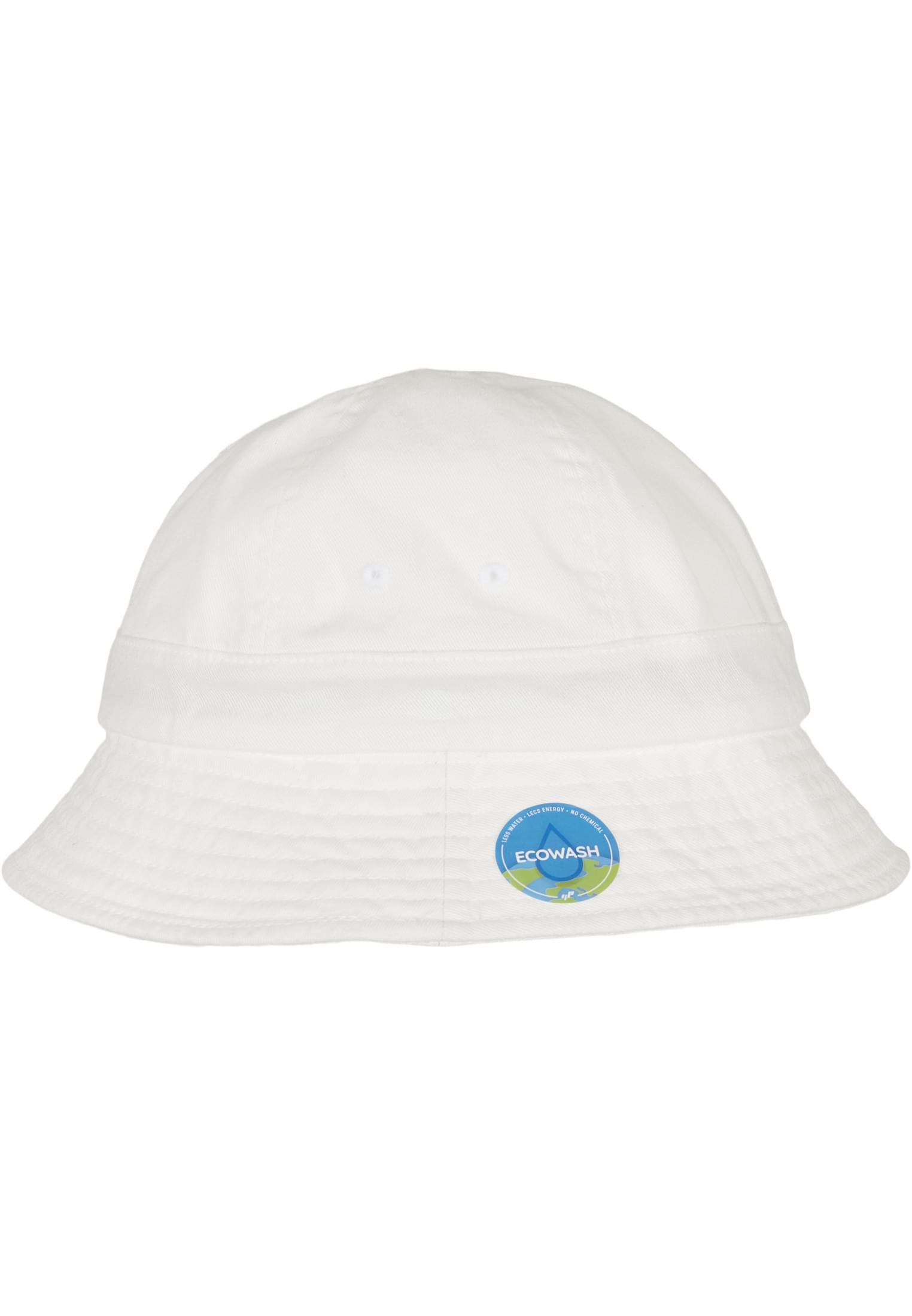 Flexfit Eco Washing Flexfit Notop Tennis Hat in Farbe white