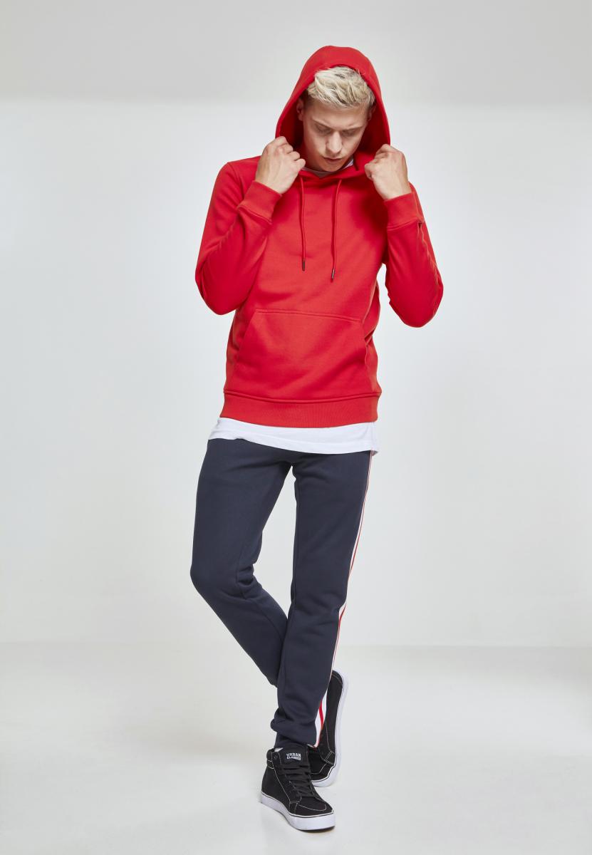 Hoodies Basic Sweat Hoody in Farbe fire red