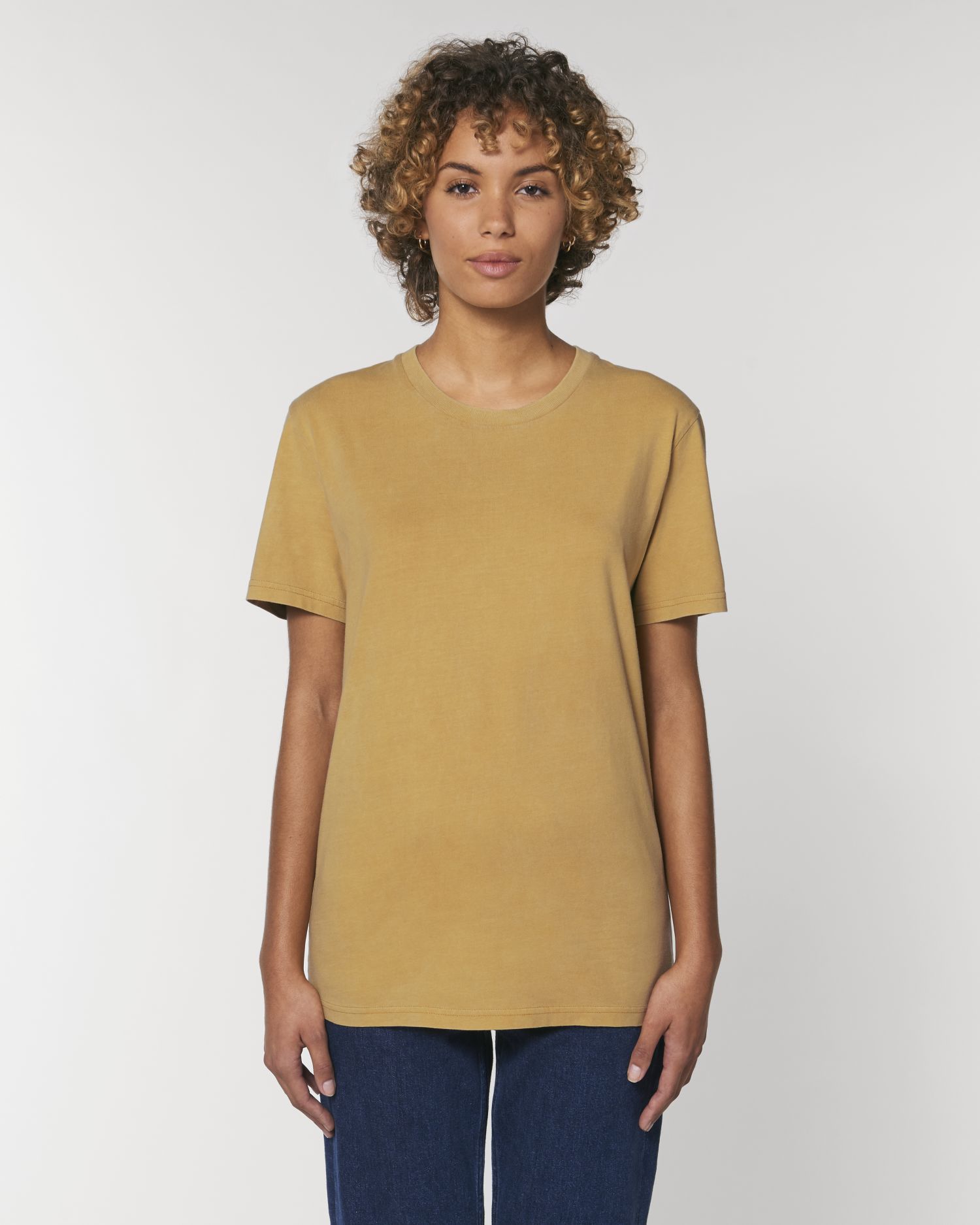 T-Shirt Creator Vintage in Farbe G. Dyed Ochre
