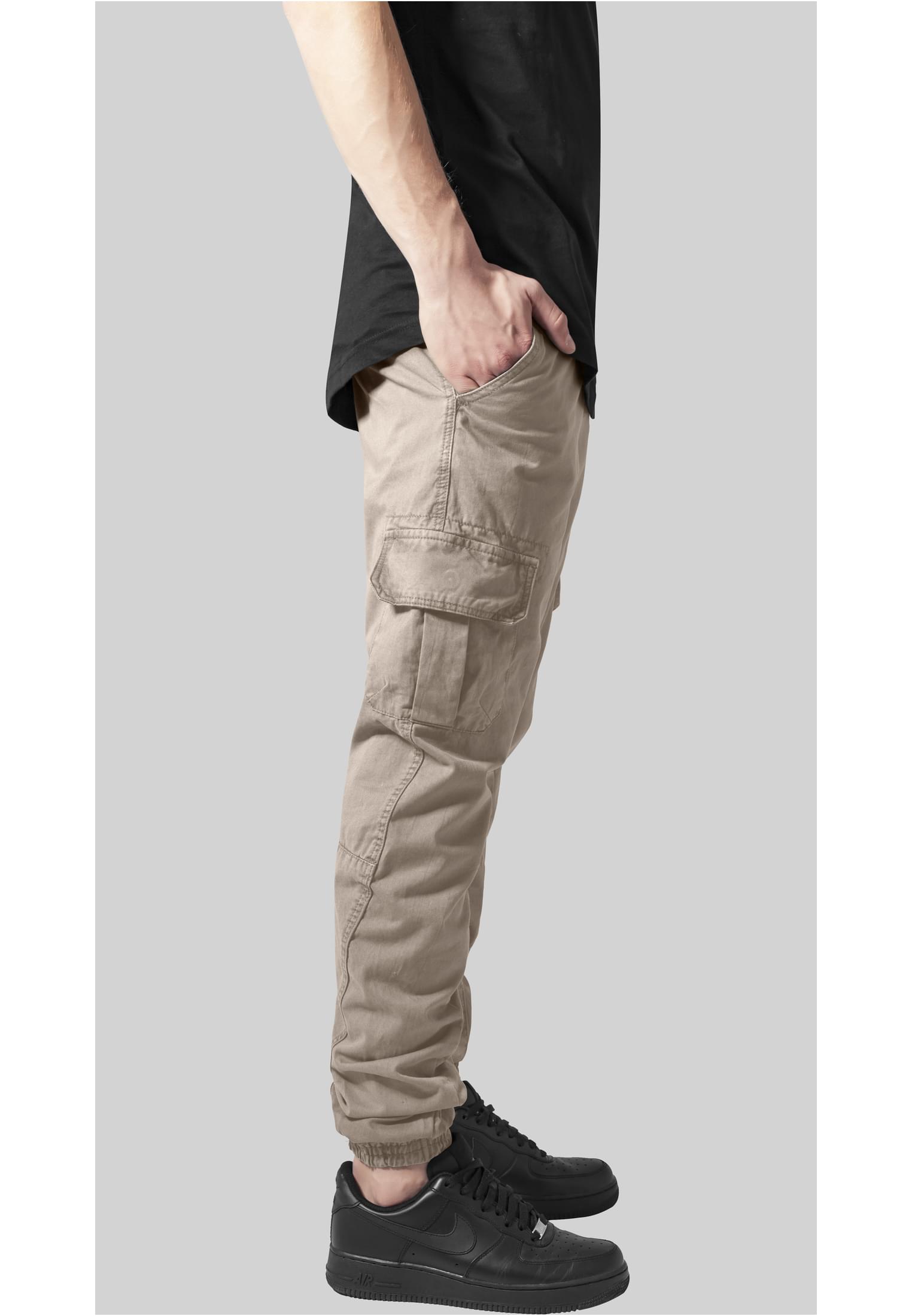 Sweatpants Cargo Jogging Pants in Farbe sand