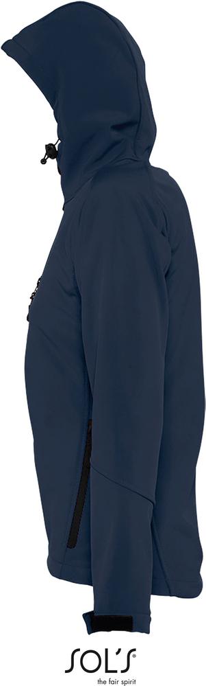 Softshell Replay Women Damen Softshell Jacke Mit Kapuze in Farbe french navy