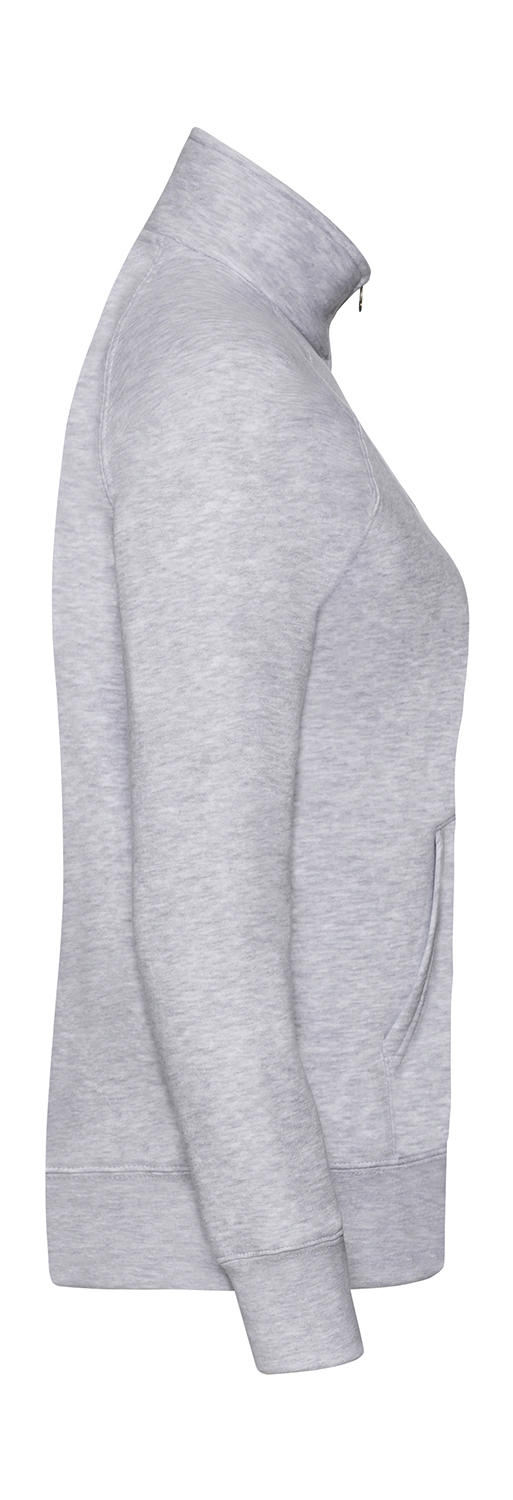  Ladies Premium Sweat Jacket in Farbe White