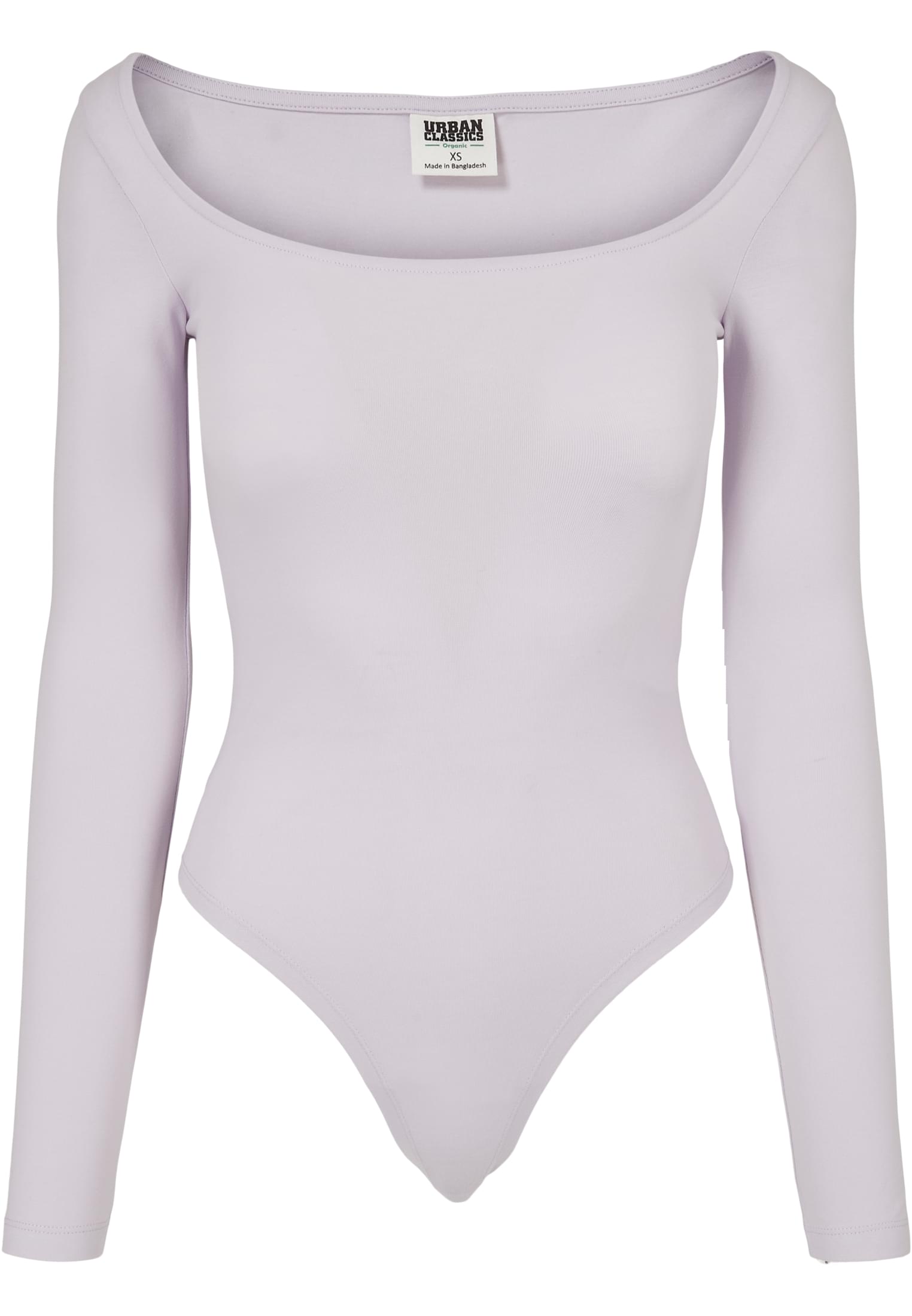 Body Ladies Organic Longsleeve Body in Farbe softlilac