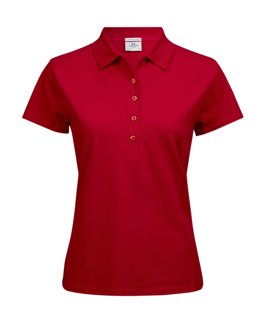  Ladies Luxury Stretch Polo in Farbe Red