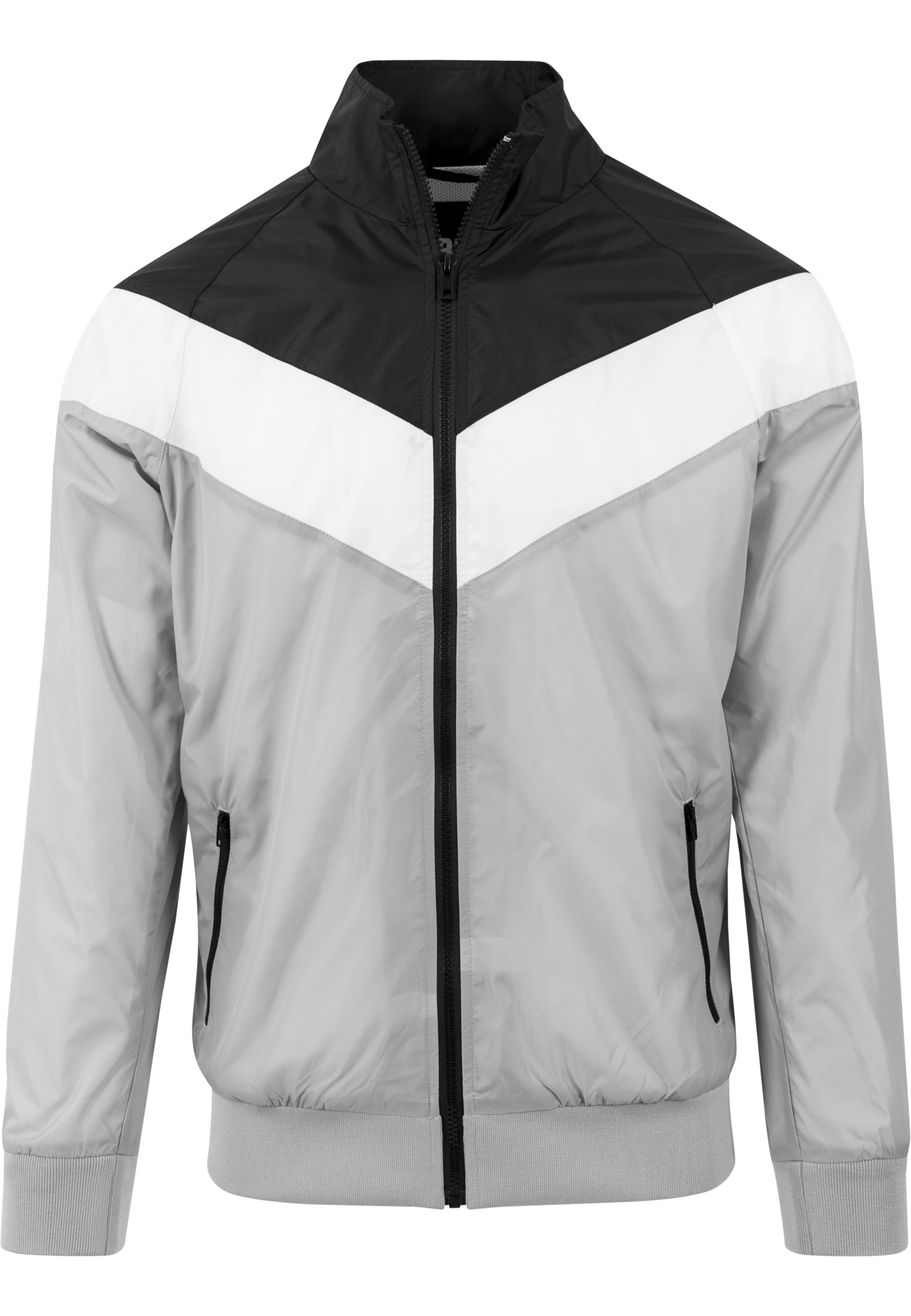 Leichte Jacken Arrow Zip Jacket in Farbe lightgrey/blk/wht