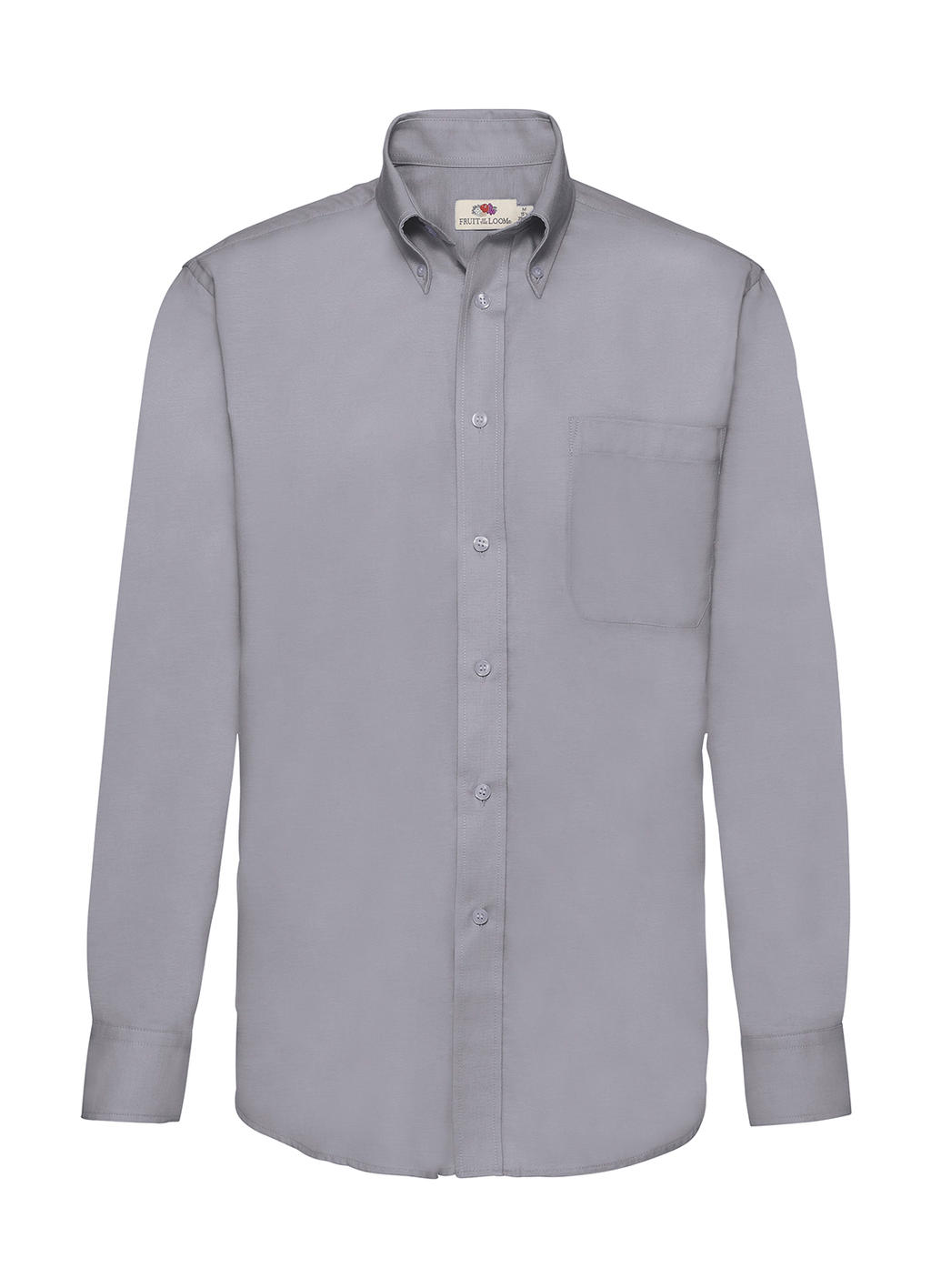  Oxford Shirt LS in Farbe Oxford Grey