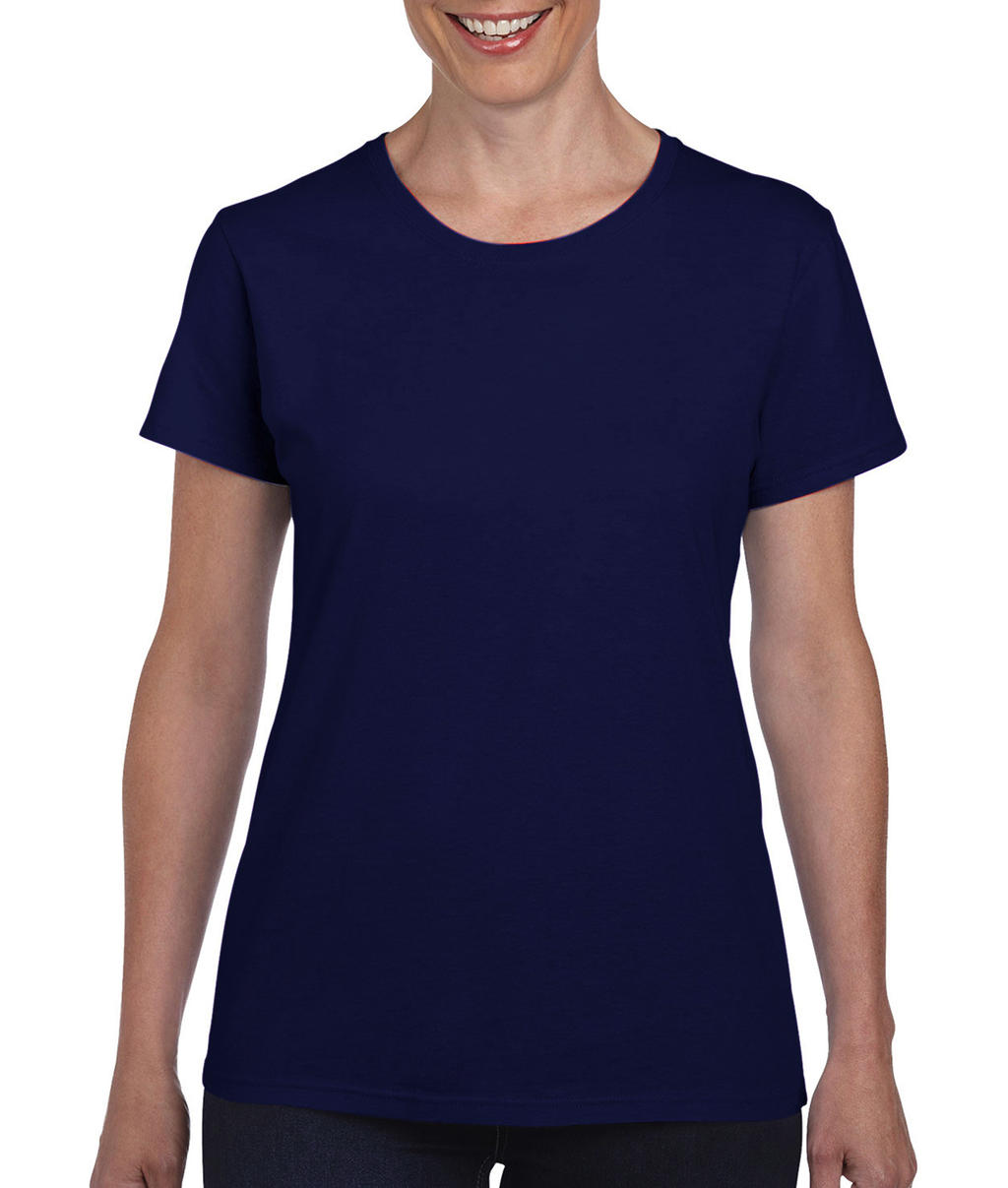 Ladies Heavy Cotton T-Shirt in Farbe Cobalt