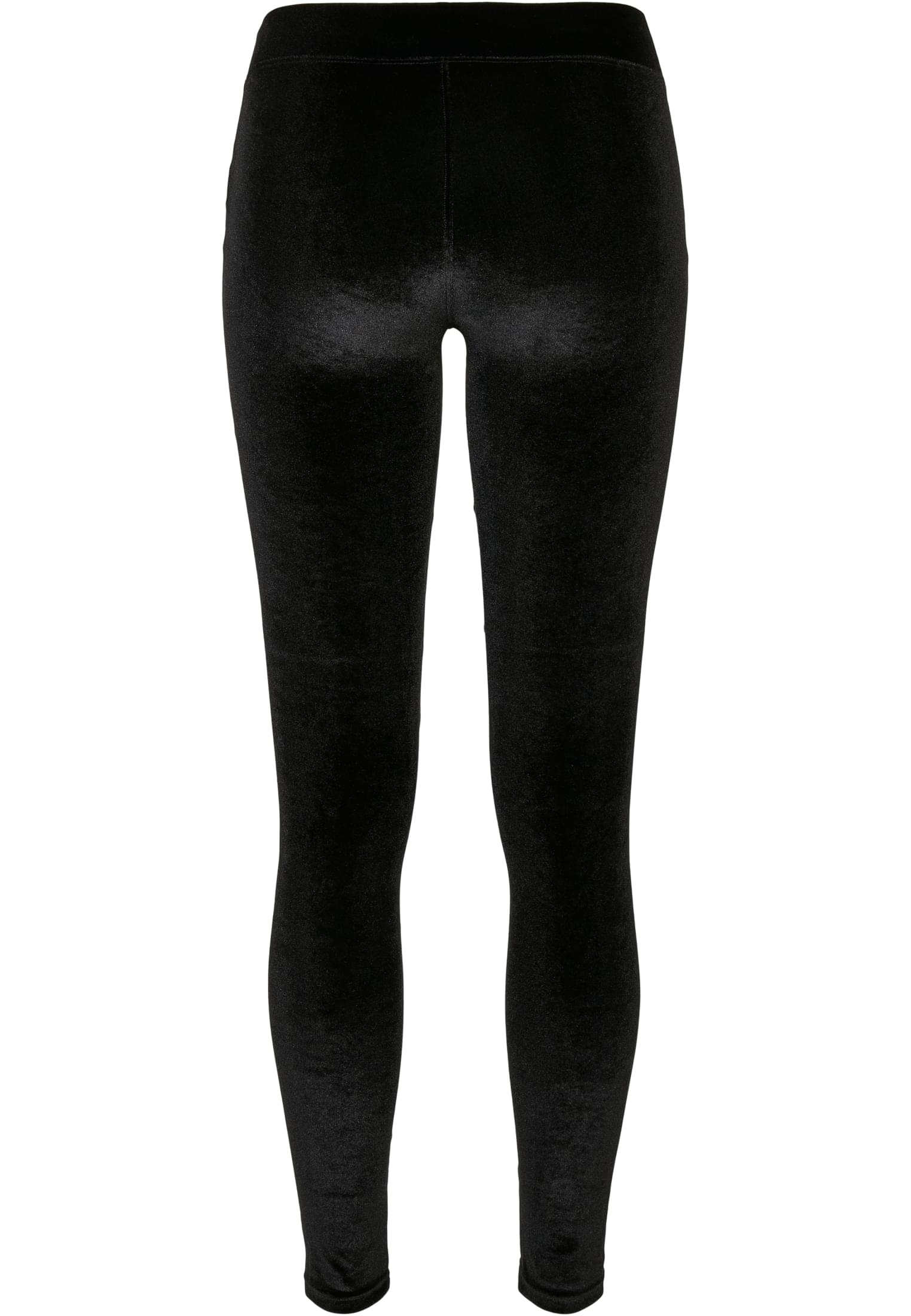 Sweatpants Ladies Velvet Tech Mesh Leggings in Farbe black