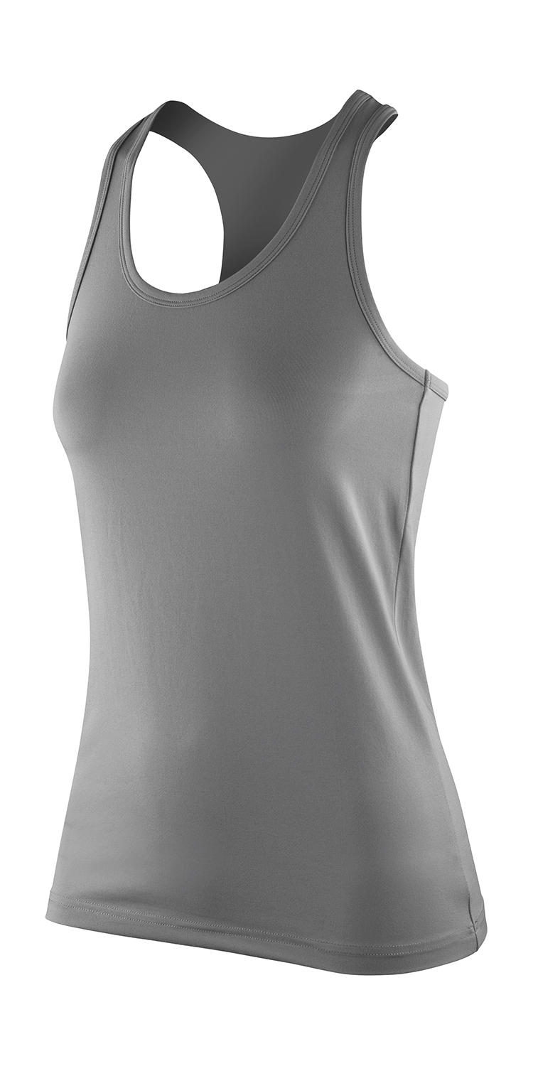  Womens Impact Softex? Top in Farbe Cloudy Grey
