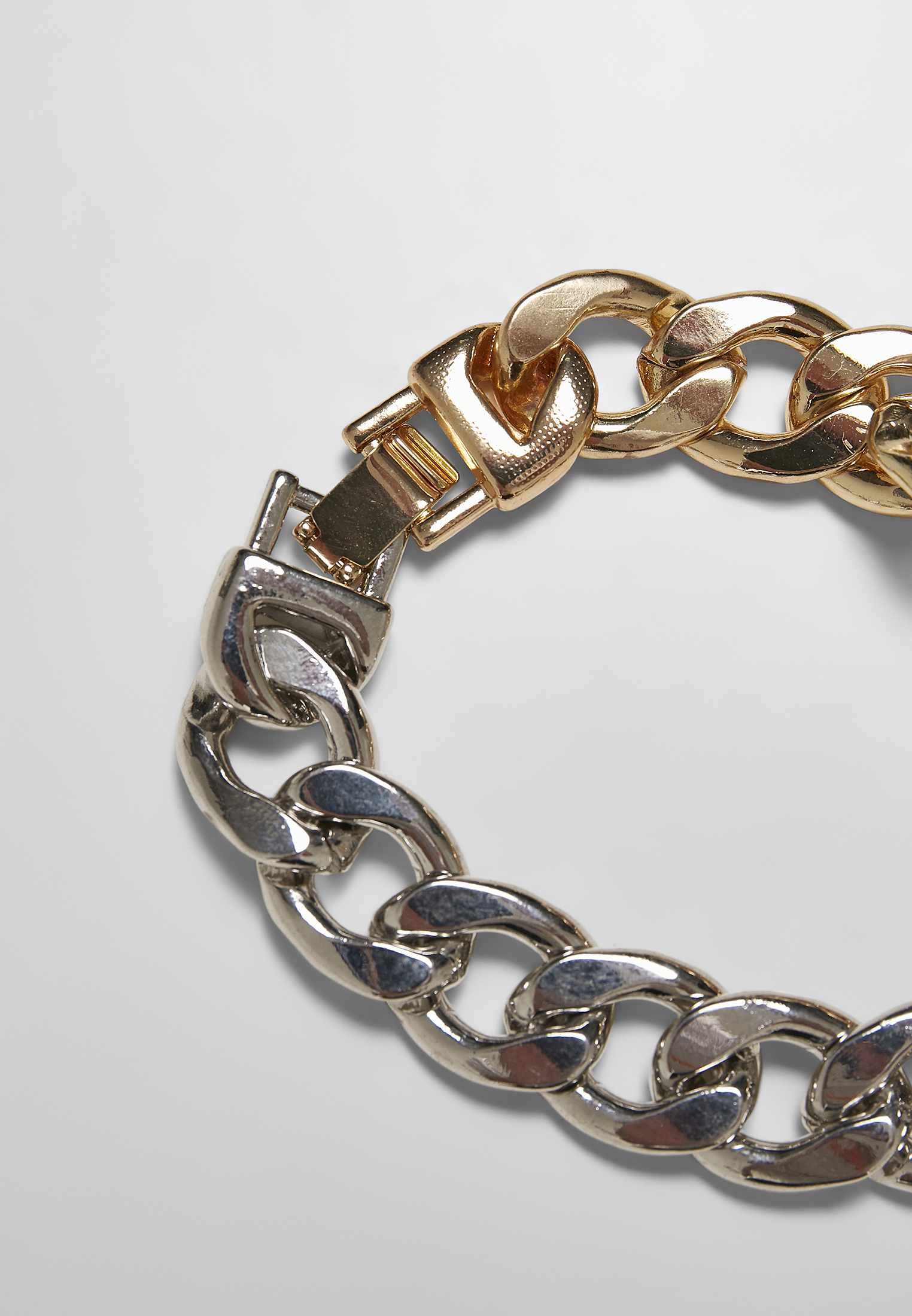 Schmuck Heavy Two-Tone Bracelet in Farbe gold/silver
