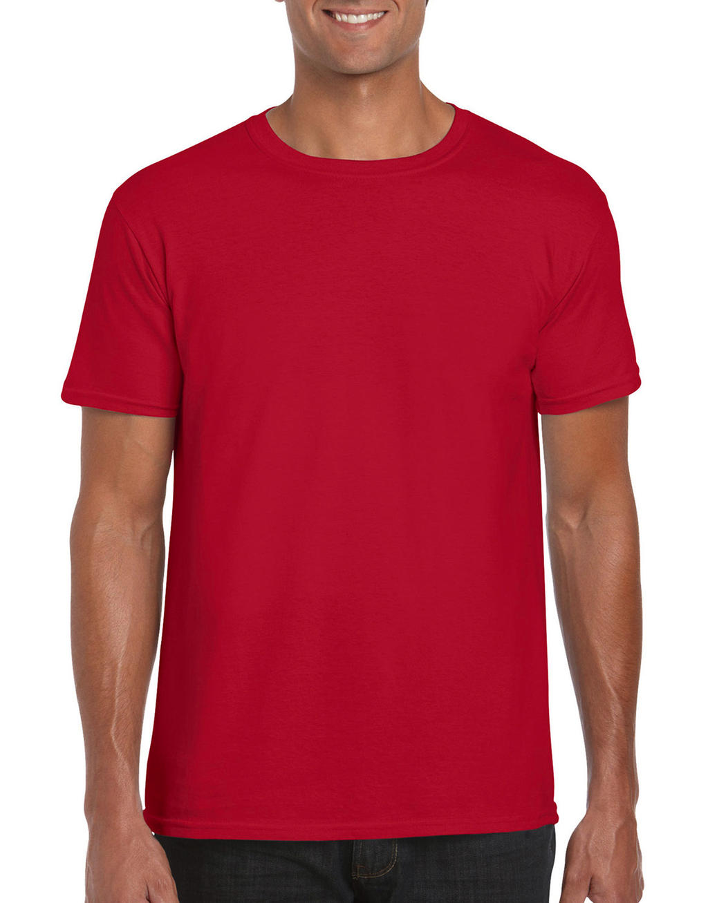  Softstyle? Ring Spun T-Shirt in Farbe Red