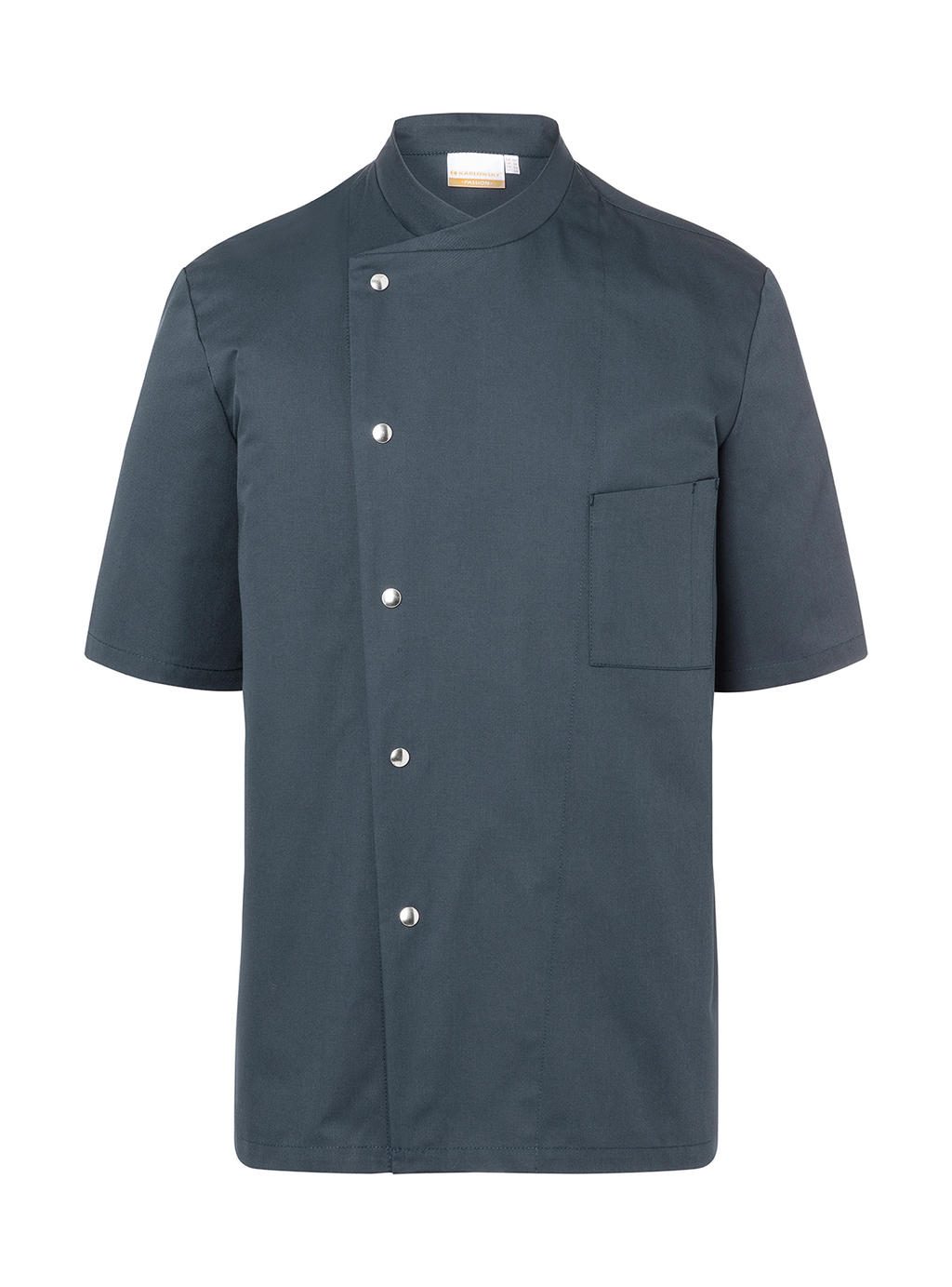  Chef Jacket Gustav Short Sleeve in Farbe Anthracite