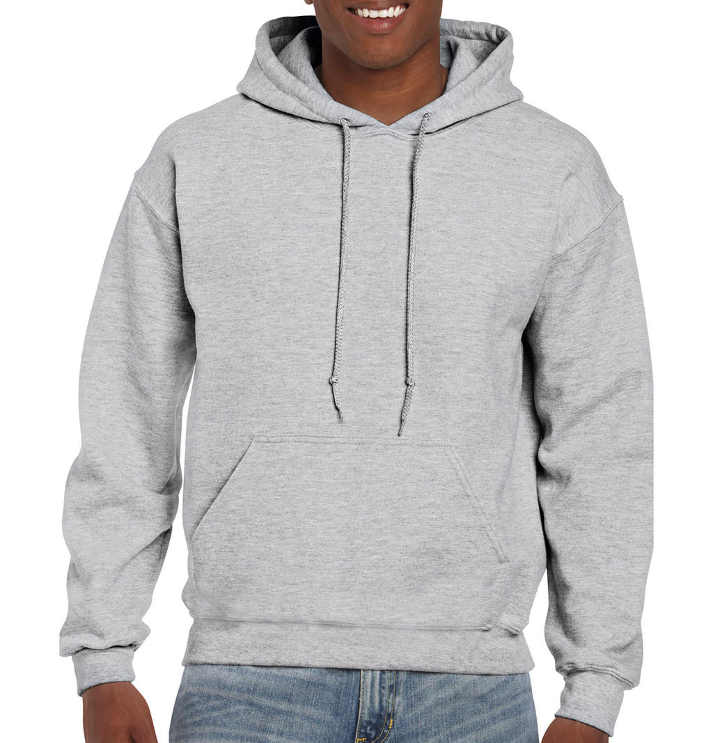  DryBlend Adult Hooded Sweat in Farbe Ash Grey