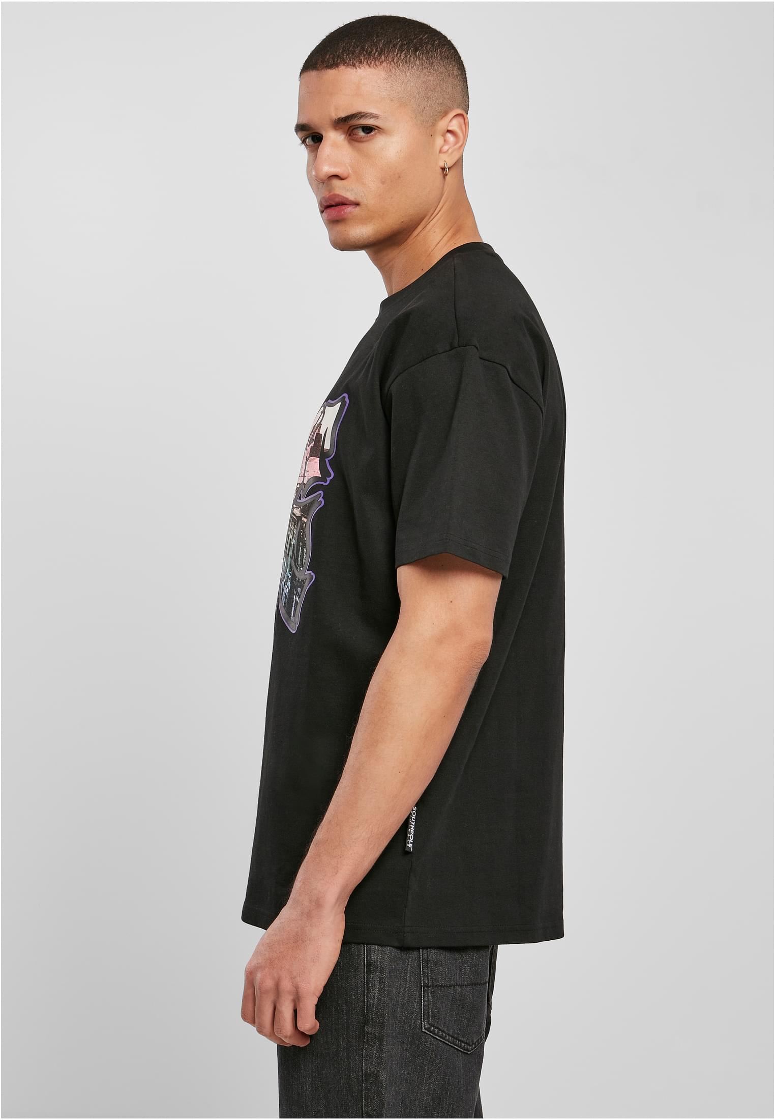 Southpole Southpole Graphic Tee in Farbe black