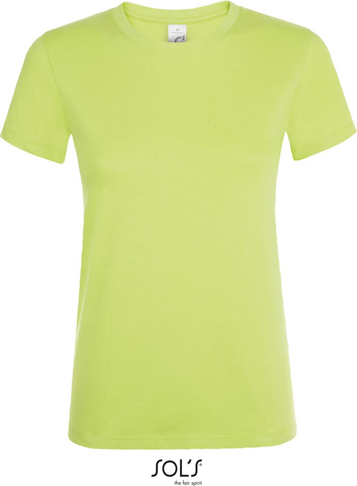 T-Shirt Regent Women Damen Rundhals T-Shirt in Farbe apple green