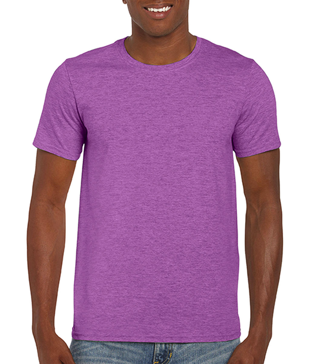  Softstyle? Ring Spun T-Shirt in Farbe Heather Radiant Orchid