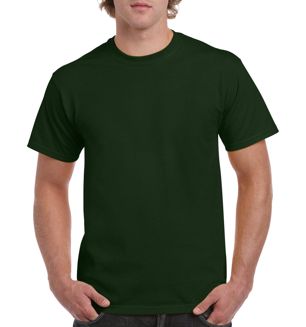  Heavy Cotton Adult T-Shirt in Farbe Forest Green