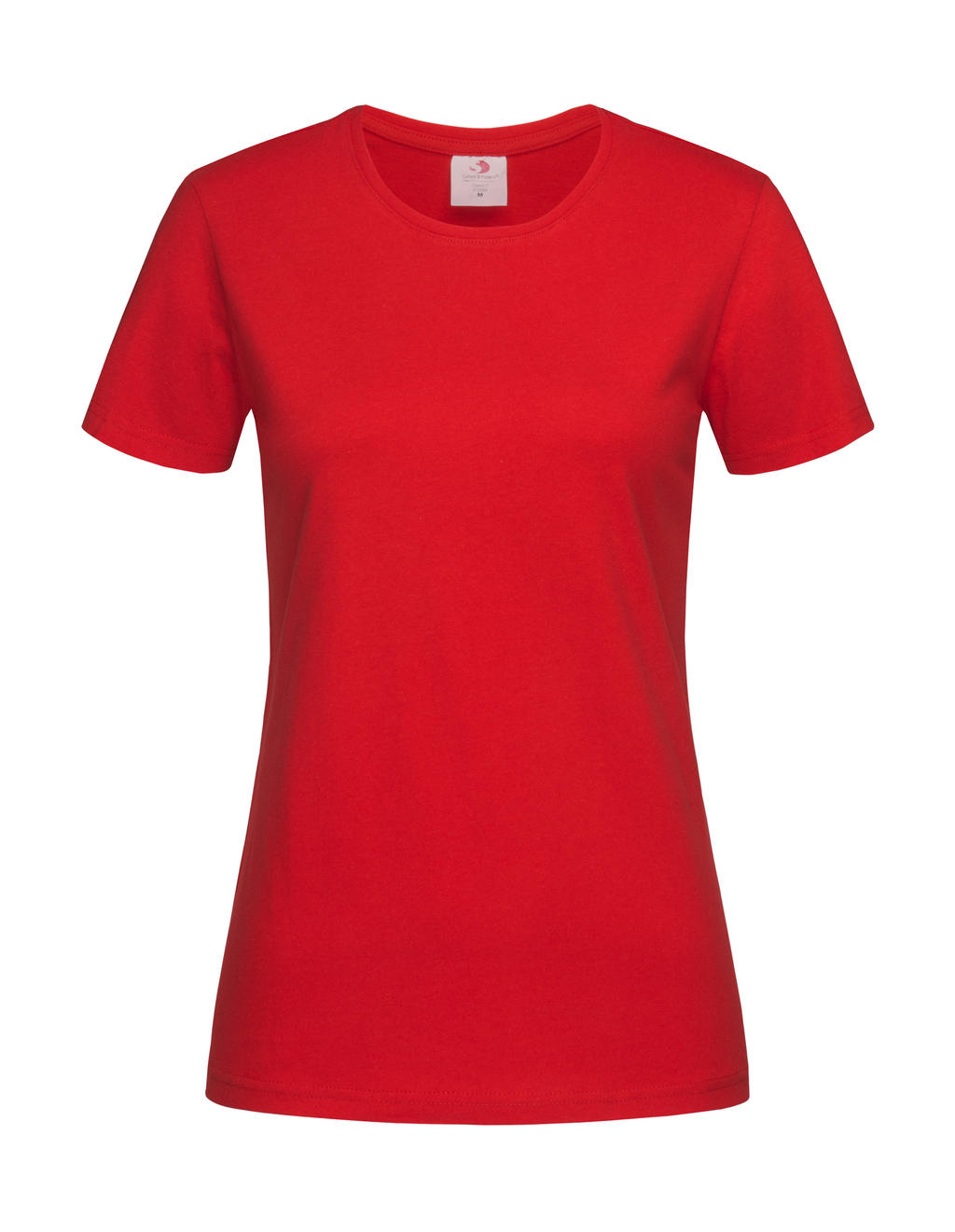  Classic-T Fitted Women in Farbe Scarlet Red