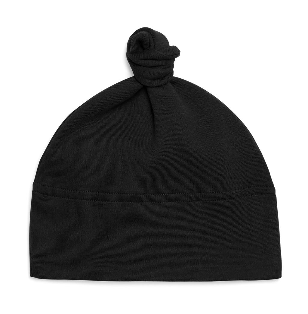  Baby 1 Knot Hat in Farbe Black