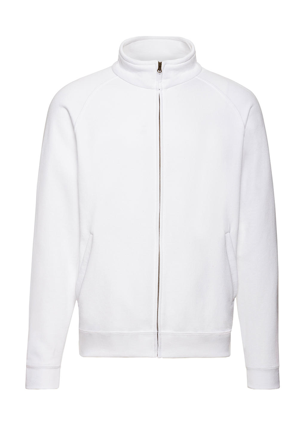  Classic Sweat Jacket in Farbe White