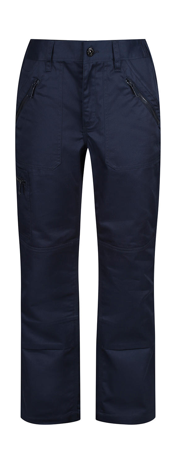  Womens Pro Action Trousers (Reg) in Farbe Navy