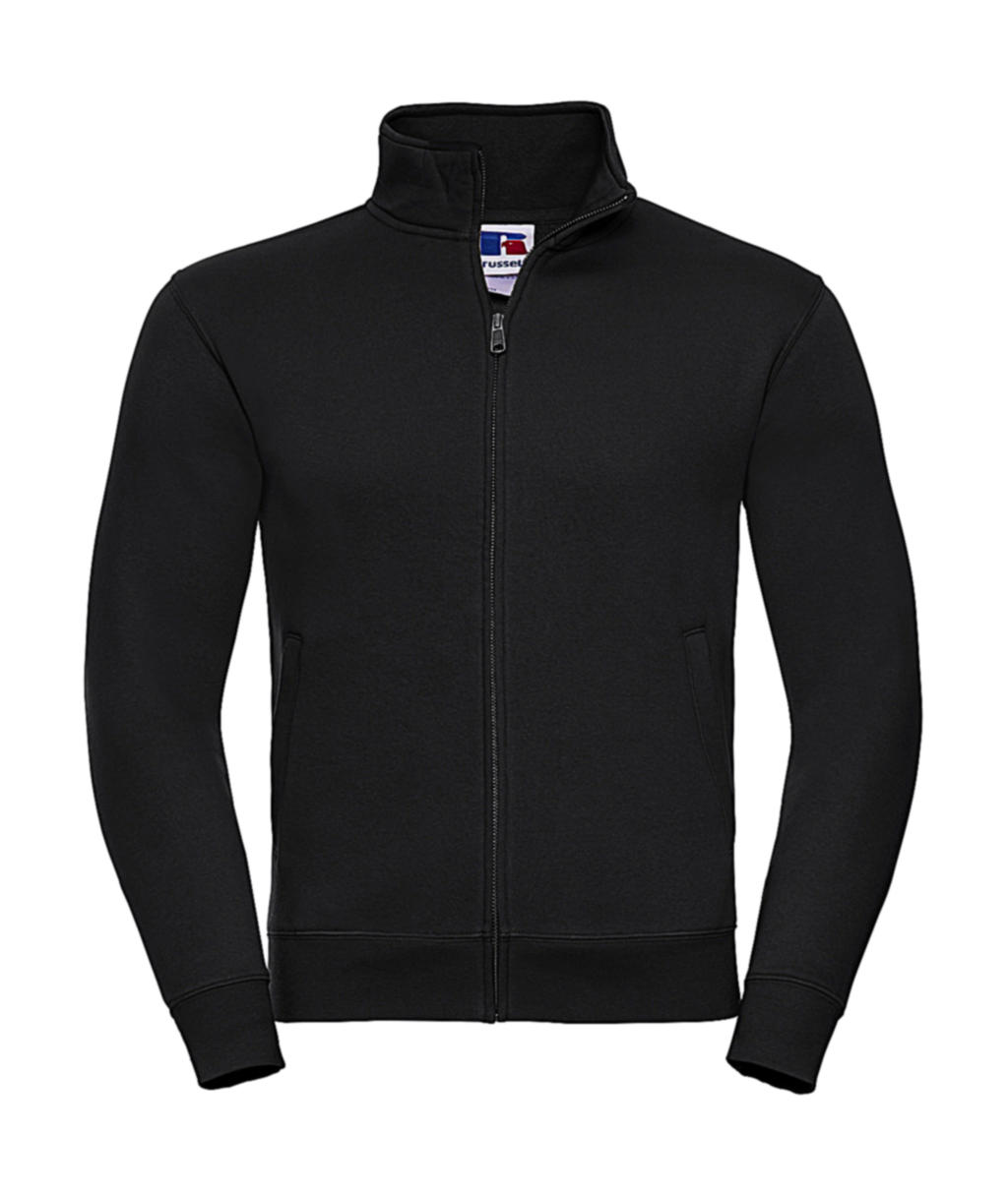 Mens Authentic Sweat Jacket in Farbe Black