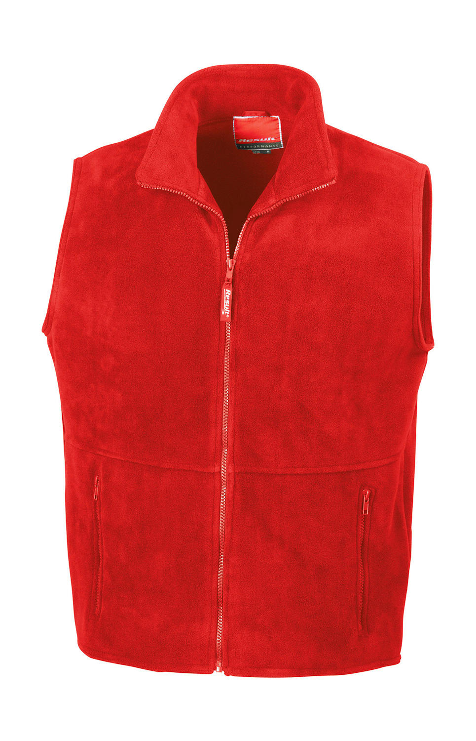  Fleece Bodywarmer in Farbe Red